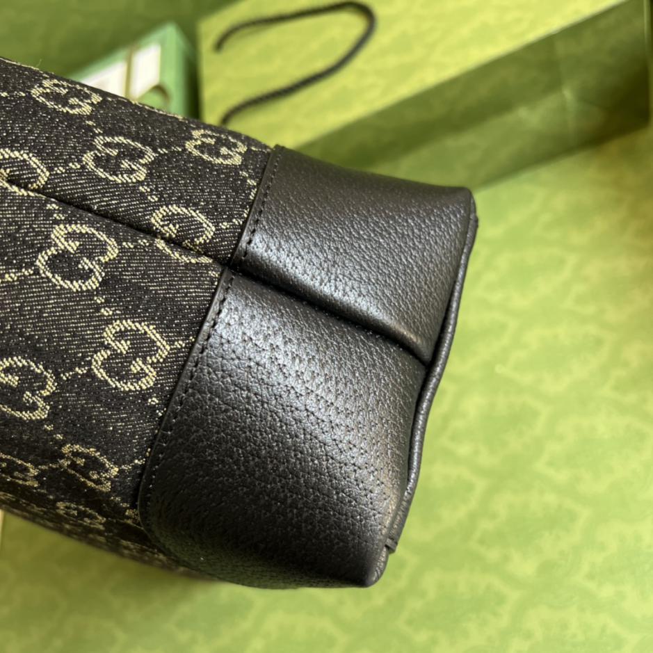 Con set completo di sacchetti regalo verdi originali Gucci Denim Series