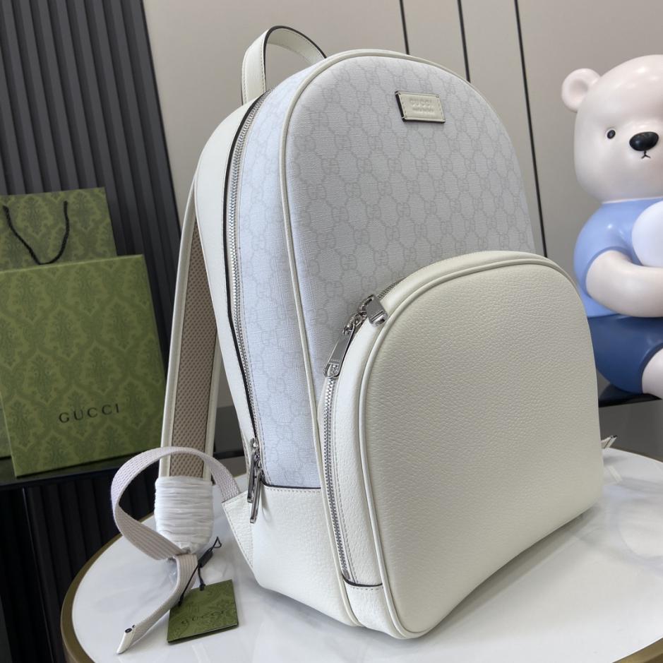 Mini borsa a tracolla Gucci zaino GG medio con firma GG
