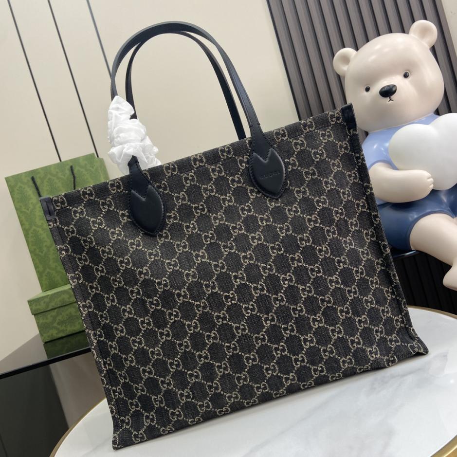 Borsa tote grande Gucci Ophidia GG