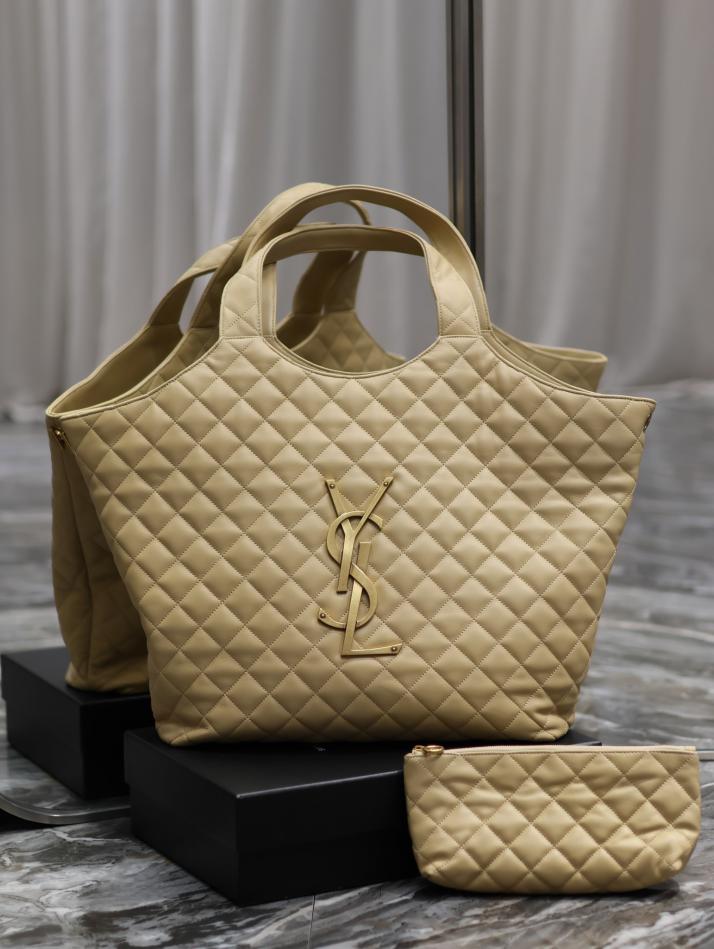 Borsa SAINT LAURENT albicocca