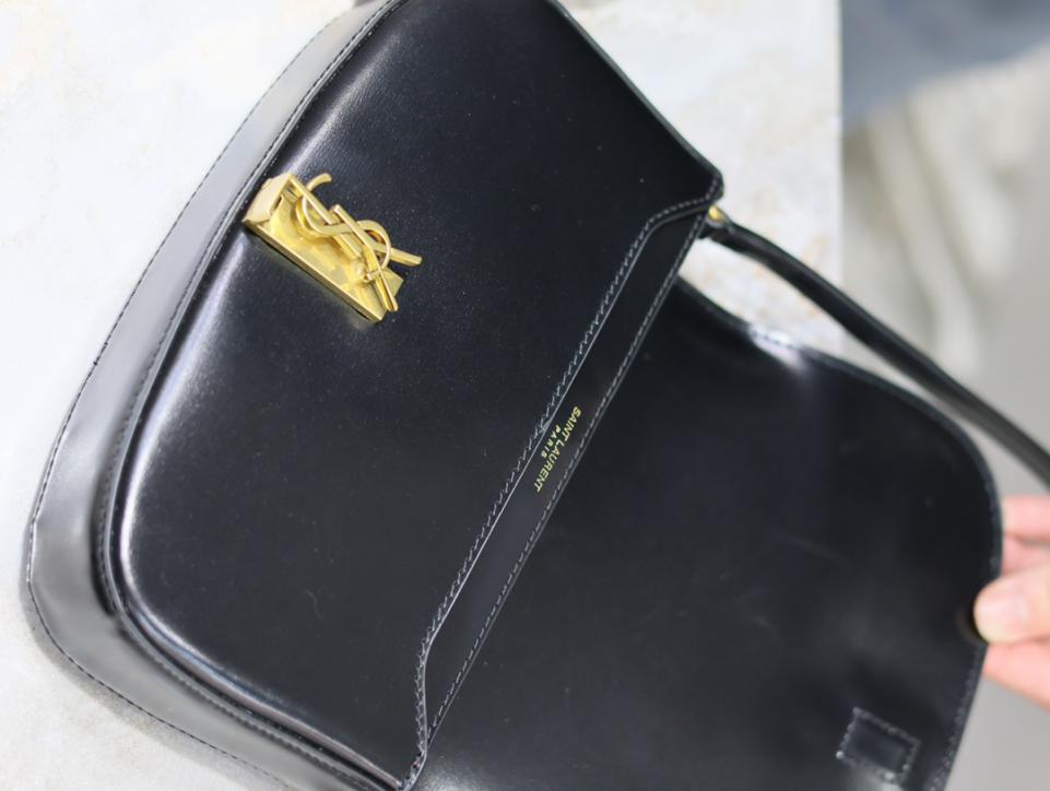 SAINT LAURENT nuova mini borsa sottobraccio Voltaire