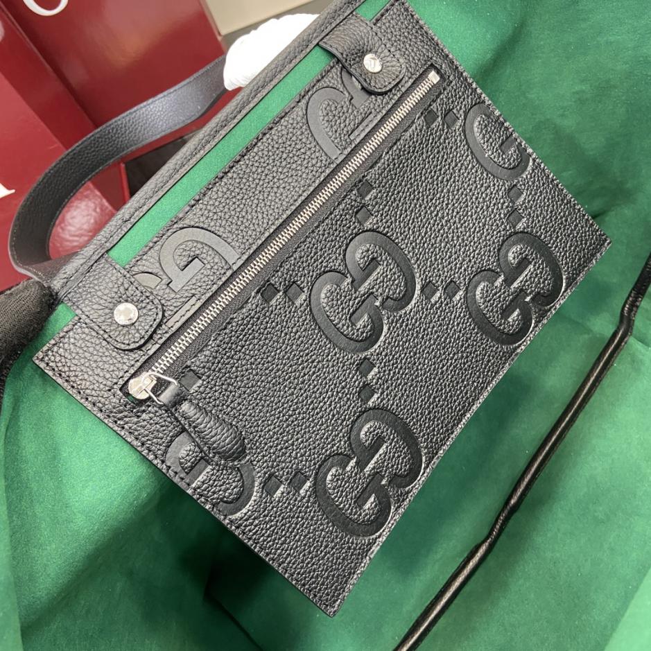Con sacchetto regalo verde originale] Borsa Gucci B doppia G