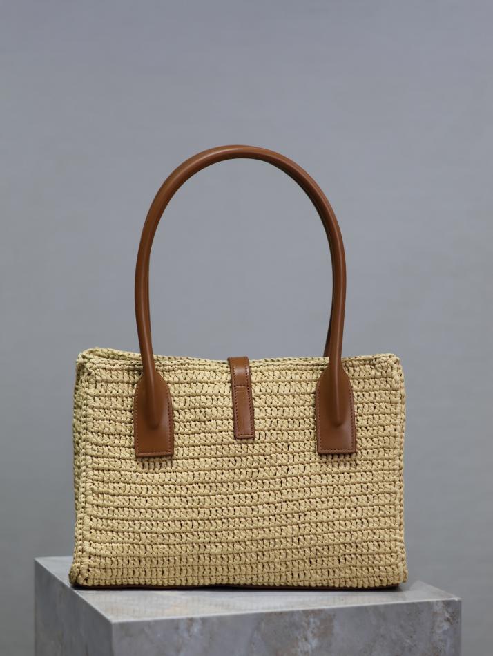 SAINT LAURENT borsa in tessuto portatile