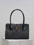 SAINT LAURENT borsa intrecciata portatile