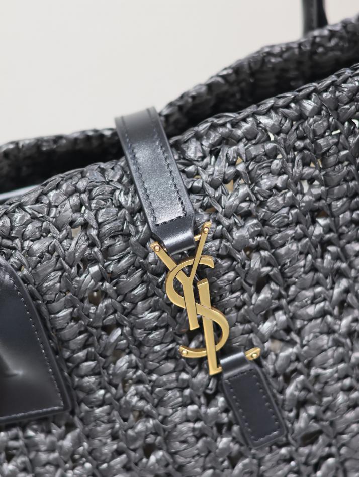 SAINT LAURENT borsa intrecciata portatile