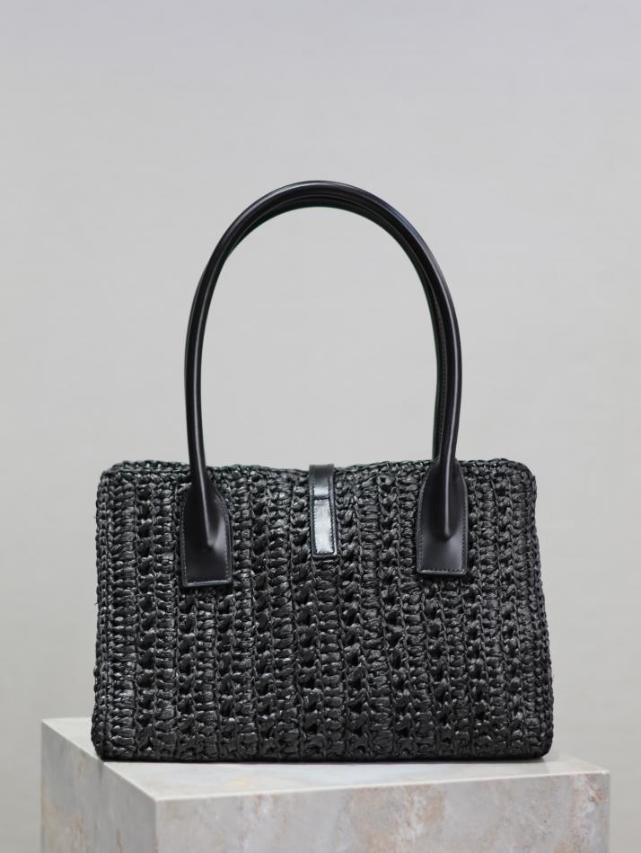 SAINT LAURENT borsa intrecciata portatile