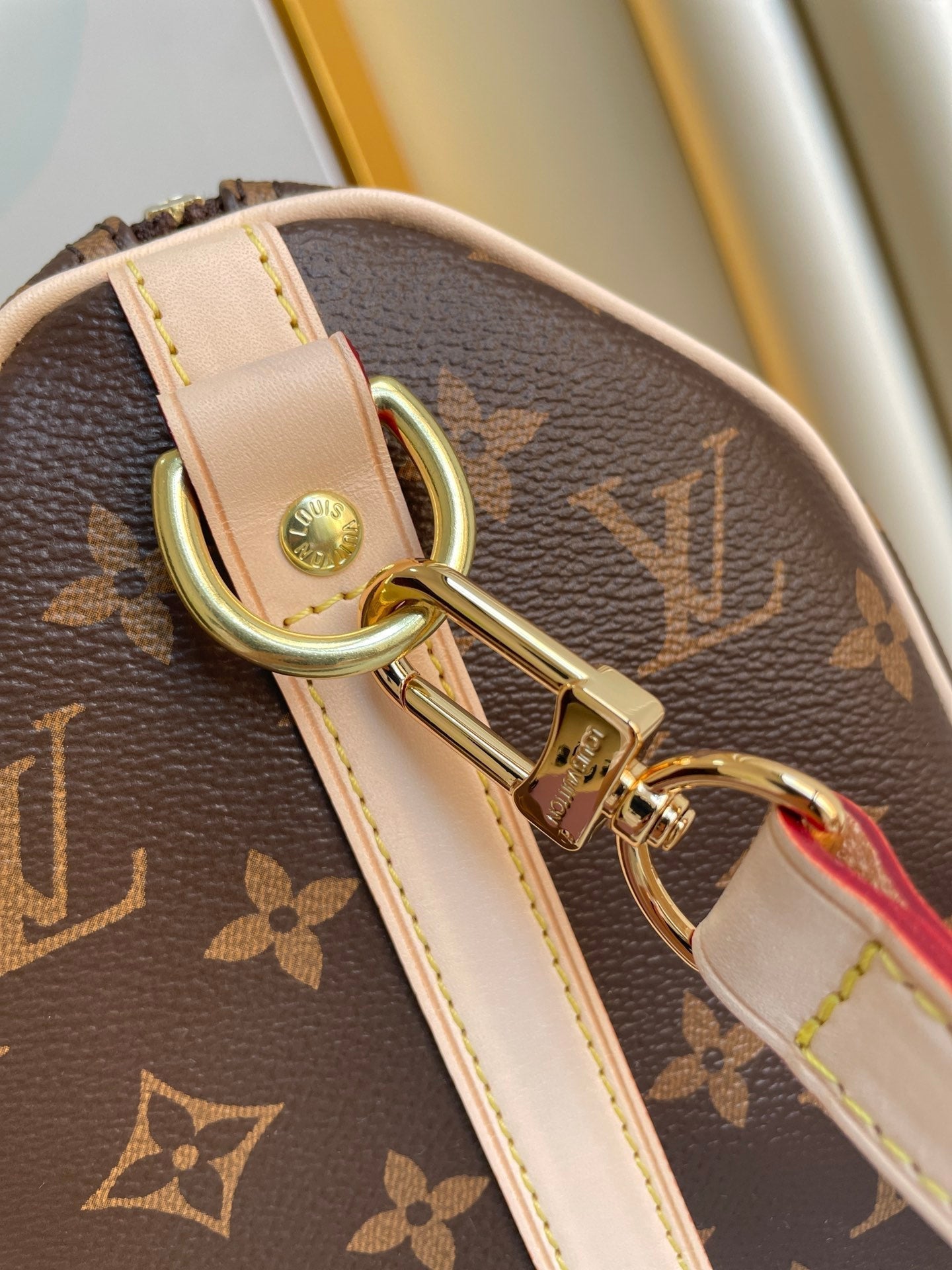 Borsa Speedy Bandoulière 25 - Tela Damier Azur