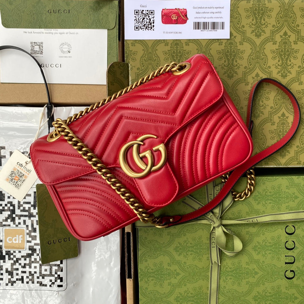 GG MARMONT MEDIA METELASSE' RED